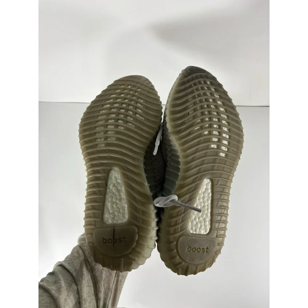 Adidas Yeezy Boost 350 V2 FX9017 Tail Light Grey Primeknit Sneakers Mens Sz 7.5
